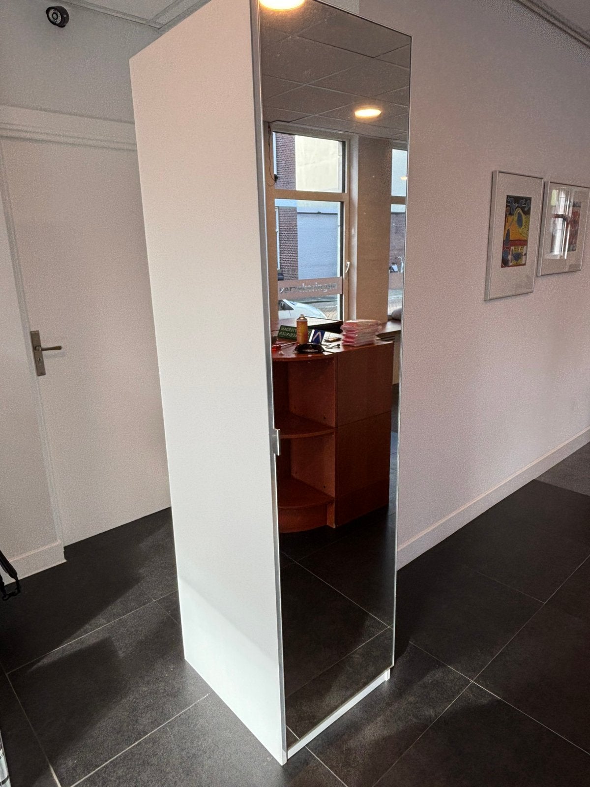 Kledingkast PAX / aheim met spiegeldeur, Huis en Inrichting, Ophalen, Gebruikt