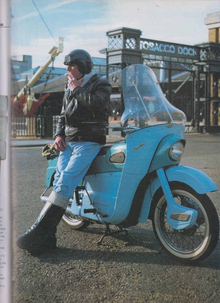 1959 Motorcycle Ariel Leader Classic Bike, Verzenden, Gelezen