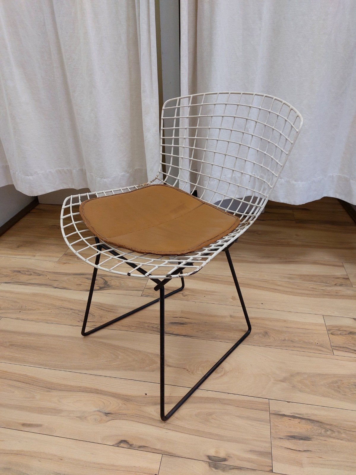 Harry Bertoia draadstoel vintage design, Ophalen, Eén