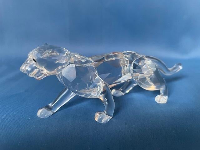 Swarovski beeld Luipaard lopend/sluipend, Verzamelen, Swarovski, Ophalen of Verzenden, Zo goed als nieuw, Figuurtje