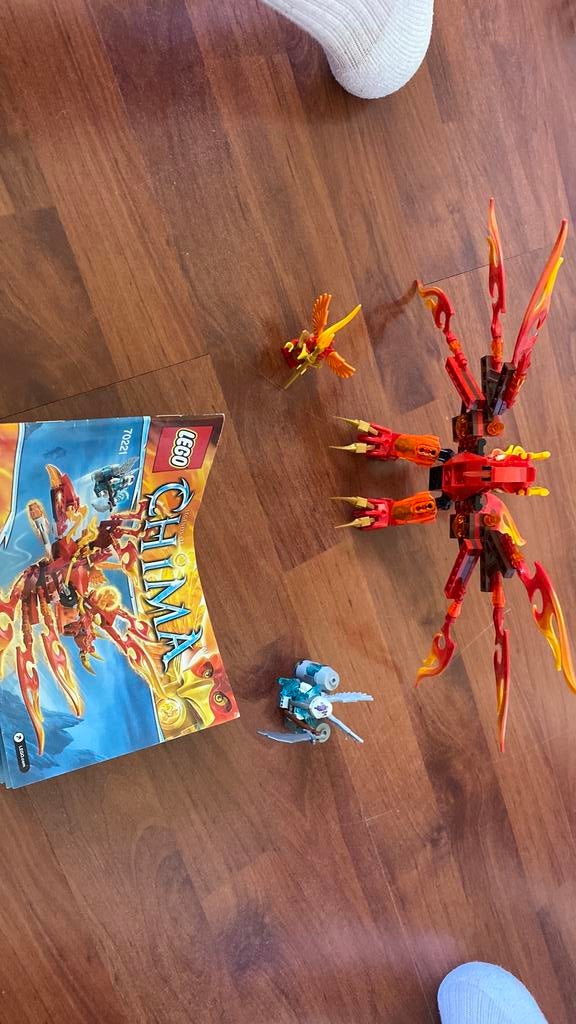 Lego chima 70221, Ophalen, Gebruikt, Lego, Complete set