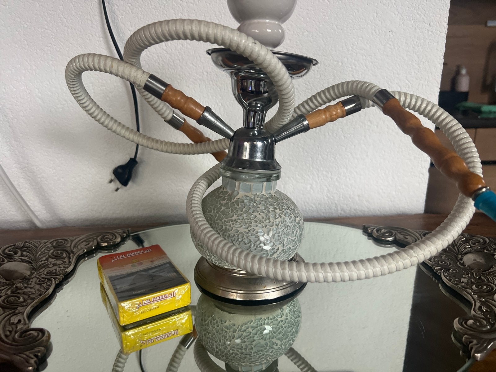 Sisha Waterpijp ibiza, Ophalen, Boho, Decoratieobject, Zo goed als nieuw