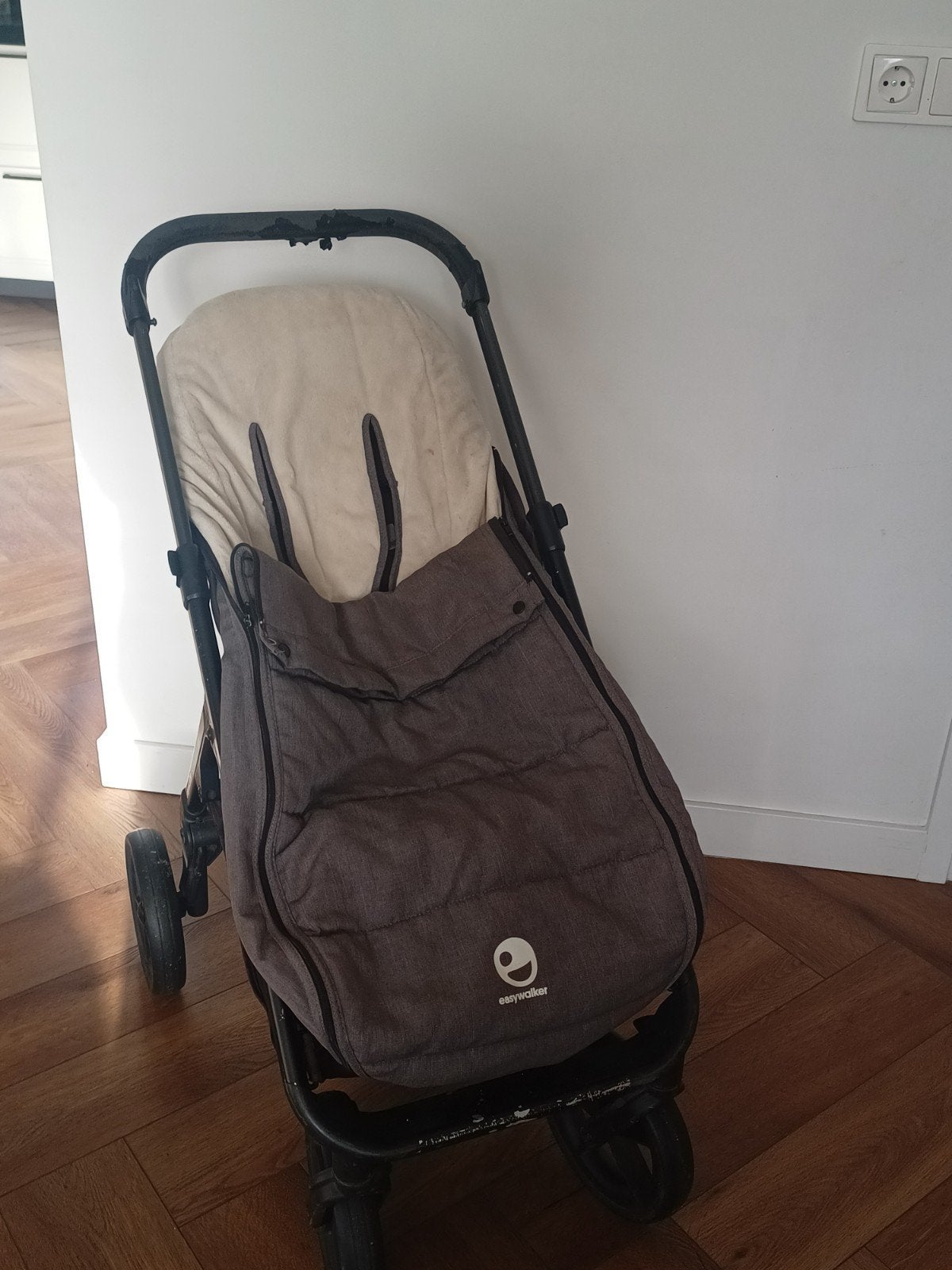 Easywalker Duowagen met 2 wiegjes en accessoires, Kinderen en Baby's, Overige merken, Gebruikt, Ophalen of Verzenden, Combiwagen