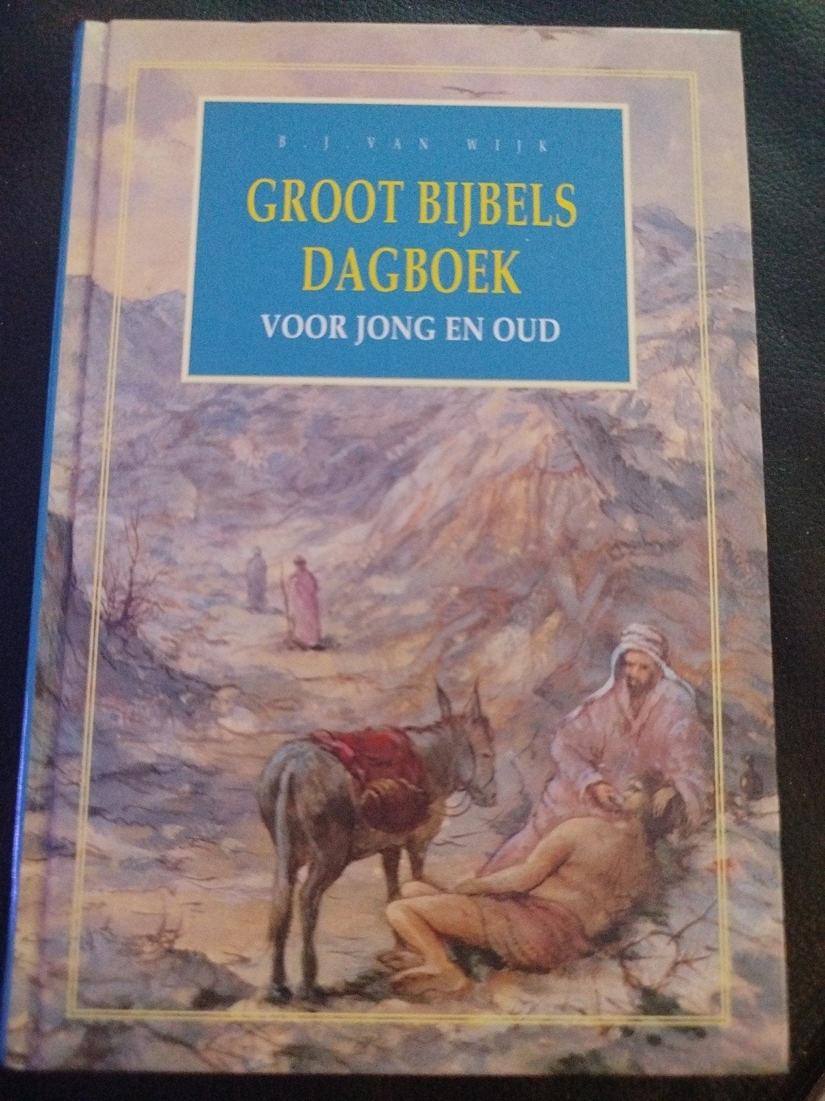 GROOTS BIJBELS DAGBOEK VOOR JONG&OUD GEÏLLUSTREERD HARDCOVER, Christendom | Katholiek, Ophalen of Verzenden, Zo goed als nieuw