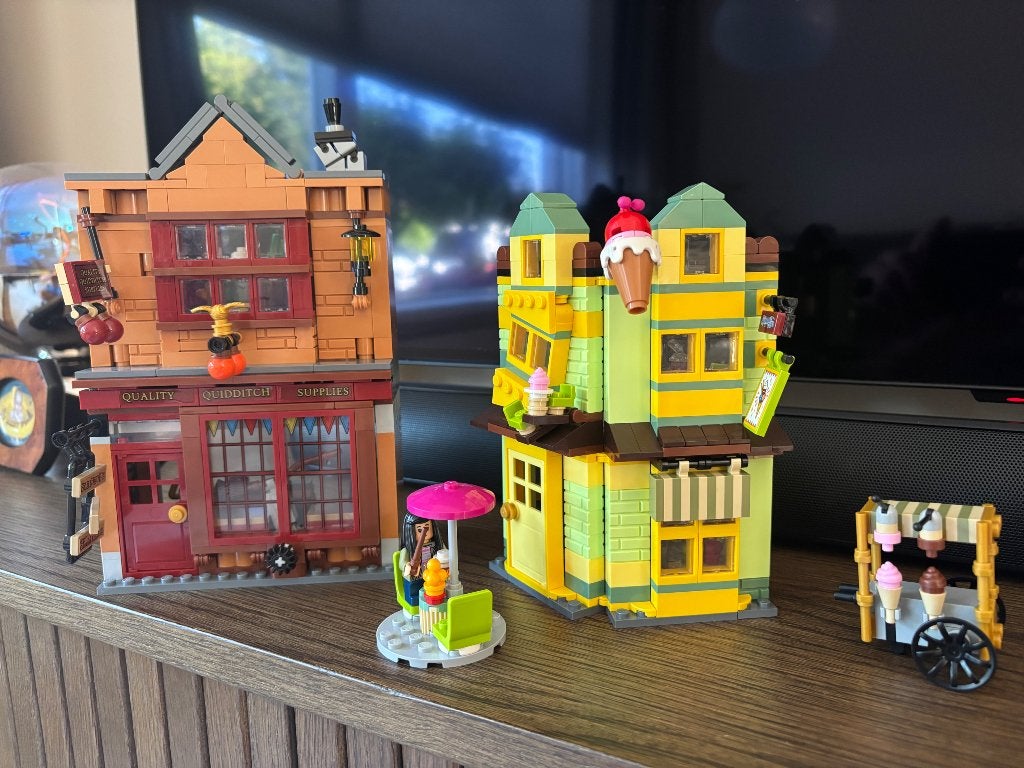 LEGO 76452 Zwik & Zwachtels Zwerkbalpaleis & IJssalon, Kinderen en Baby's, Lego, Harry Potter, Ophalen of Verzenden, Zo goed als nieuw