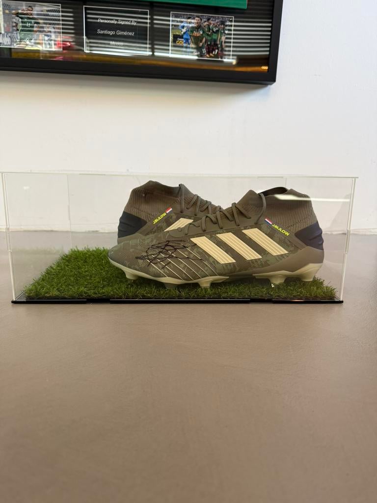 Justin Bijlow gesigneerde voetbalschoen, Verzamelen, Sportartikelen en Voetbal, Ophalen of Verzenden, Nieuw, Feyenoord, Overige typen