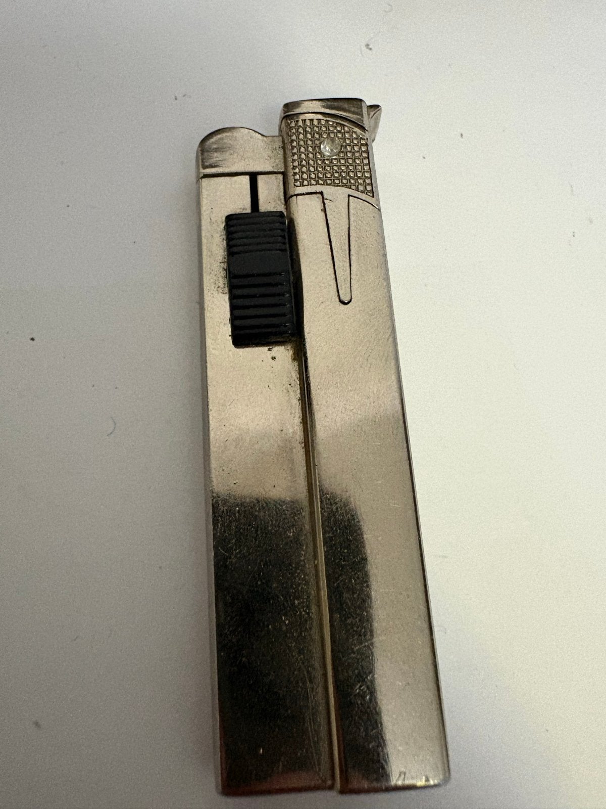 Vintage Stiletto Mes met Veer, Sigaret en Aansteker, Ophalen of Verzenden, Gebruikt, Overige typen