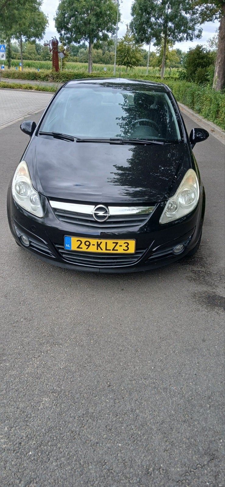 Opel Corsa 2010 Zwart, Auto's, Zwart, 1364 cc, Particulier, Corsa