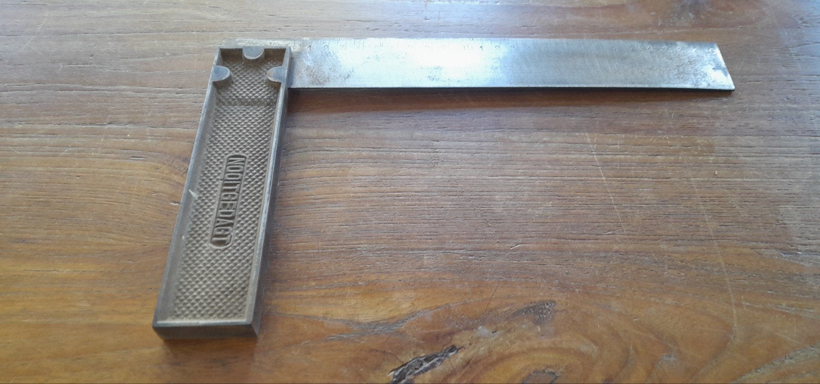 Vintage Nooitgedacht winkelhaak, Antiek en Kunst, Antiek | Gereedschap en Instrumenten, Ophalen of Verzenden