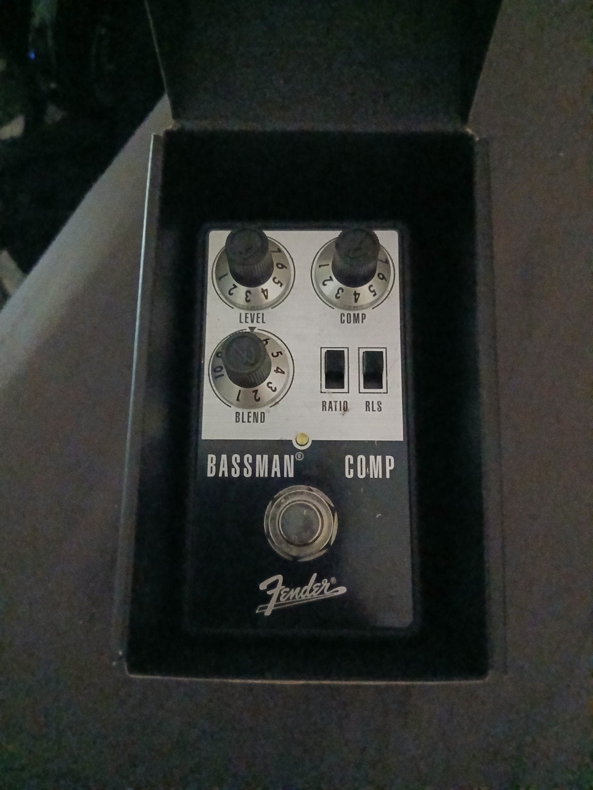 Fender Bassman Comp - compressiepedaal, Ophalen of Verzenden, Gebruikt, Compressor
