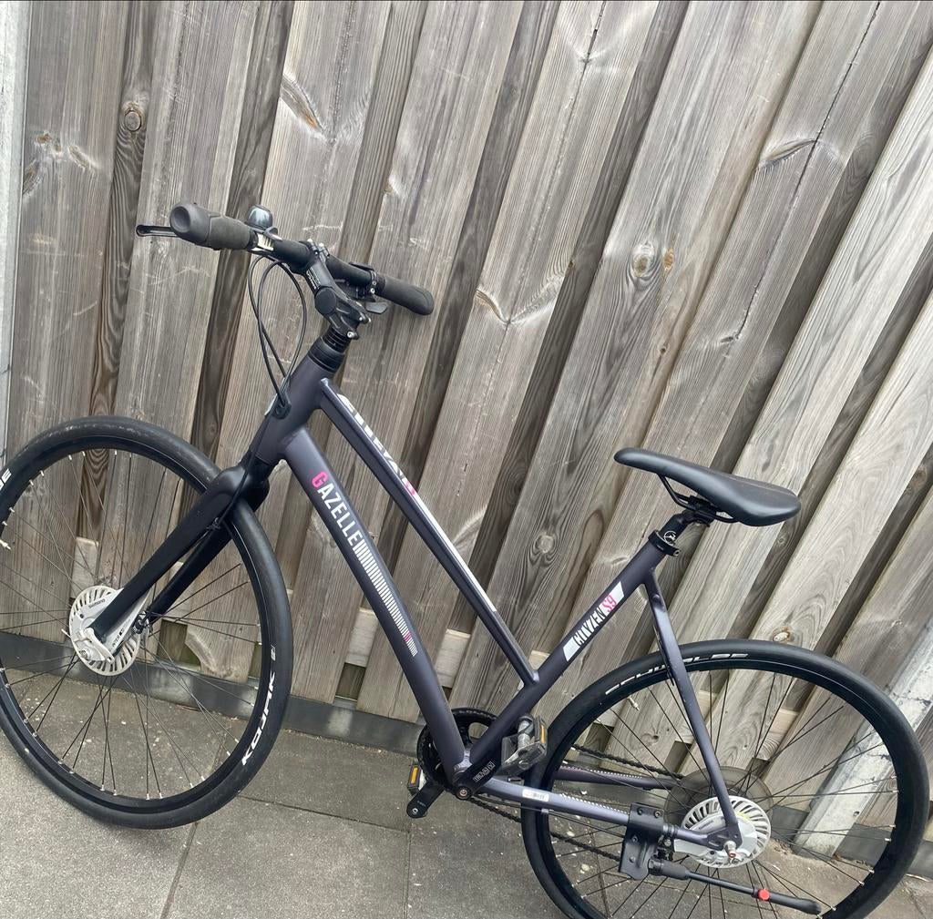 Gazelle fiets, Fietsen en Brommers, Fietsen | Dames | Damesfietsen, Ophalen of Verzenden, Zo goed als nieuw, 50 tot 53 cm, Schijfrem