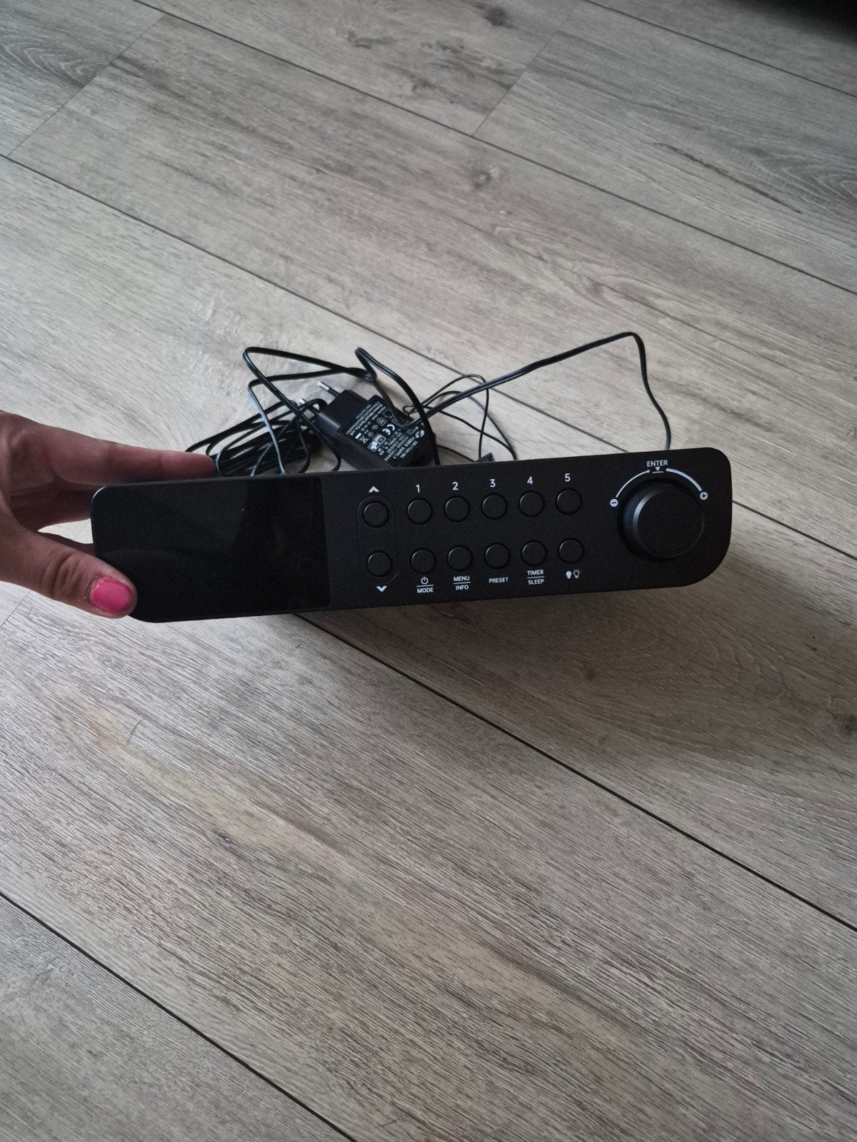 SilverCrest DAB+ FM Radio met Klok en Alarm, Ophalen of Verzenden, Zo goed als nieuw, Radio