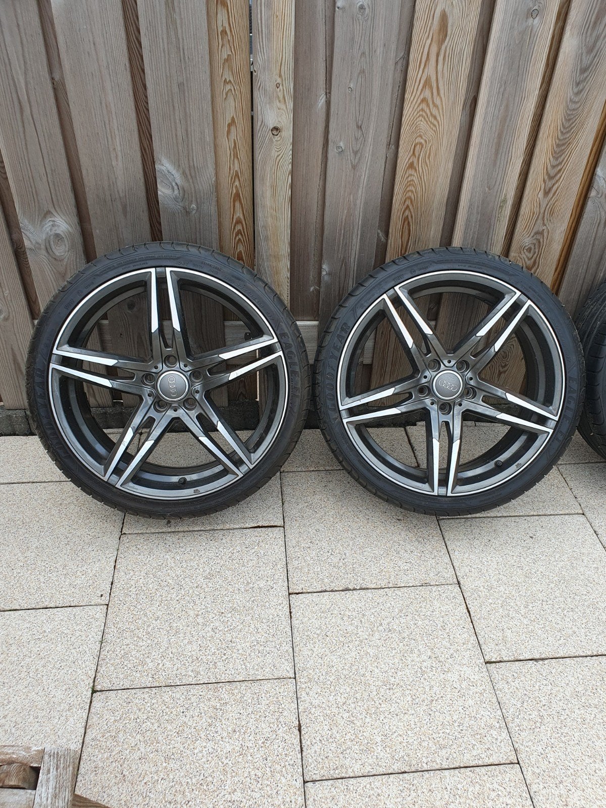 audi A4 cabriolet 8h 2002 velgen 235/35/19 inch, Gebruikt, Banden en Velgen, 235 mm, Zomerbanden