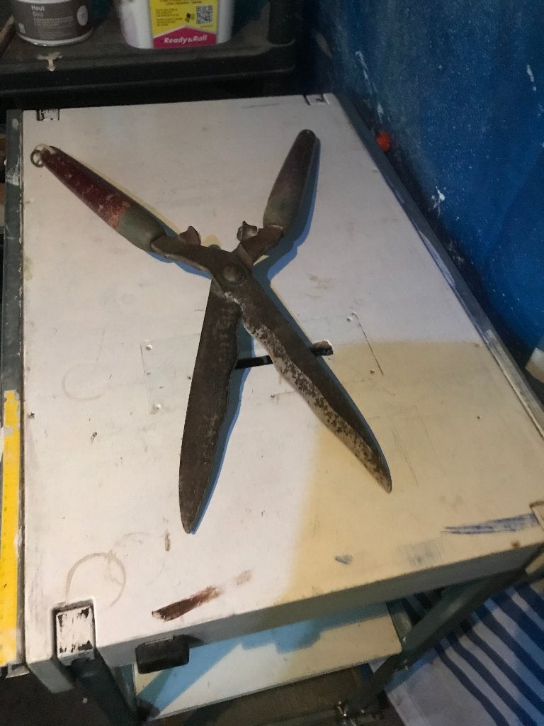 Hand heggenschaar, Tuin en Terras, Ophalen, Gebruikt, Handmatig