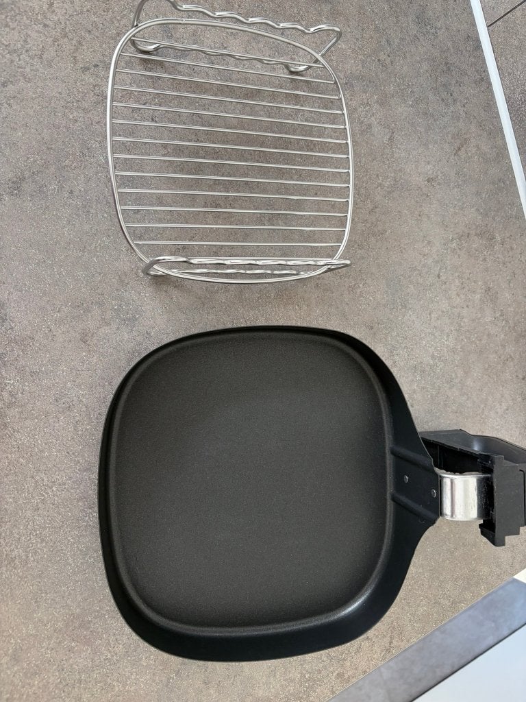 Philips Airfryer Avance - XL-bakplaat + rekje, Ophalen of Verzenden, Nieuw, Airfryer XL, 1500 gram of meer