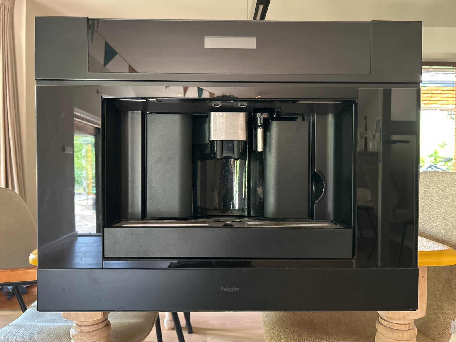 Pelgrim IKM614MAT Inbouw Koffiemachine, Ophalen, Gebruikt, Koffiemachine, Koffiebonen