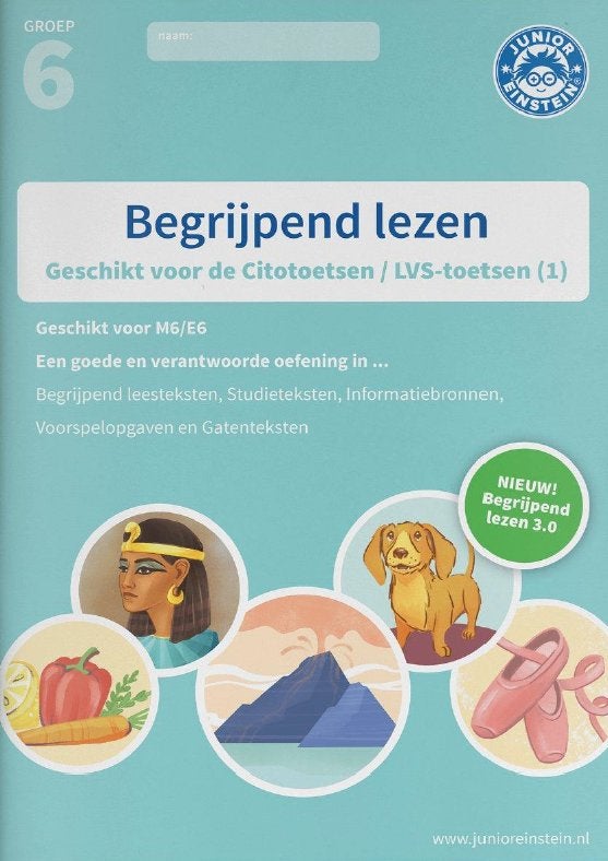 Cito LVS toetsen. Begrijpend lezen deel 1 (groep 6), Ophalen, Nieuw, Overige niveaus, Nederlands