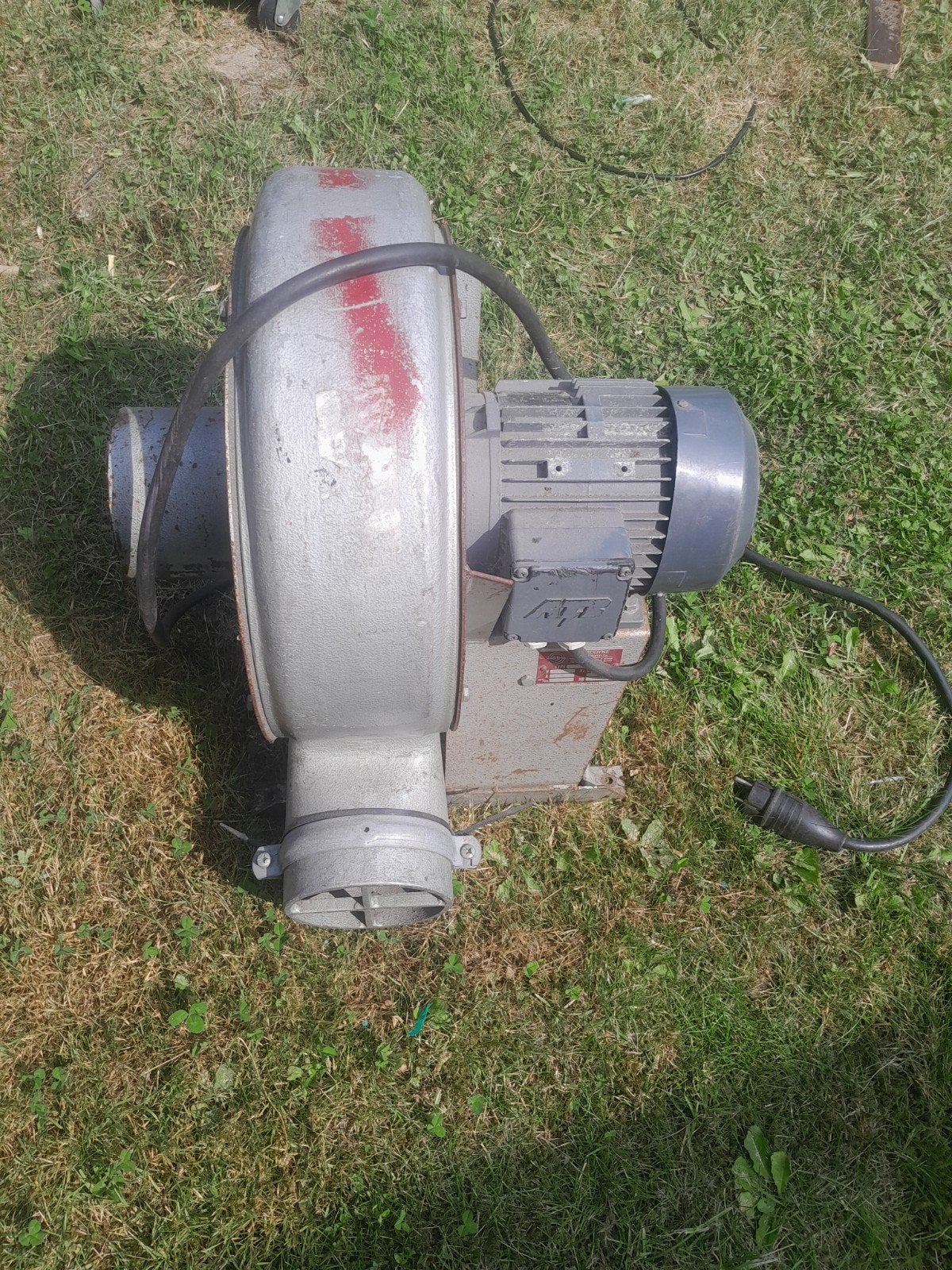 te koop zware springkussen blower, Ophalen, Gebruikt, Overige