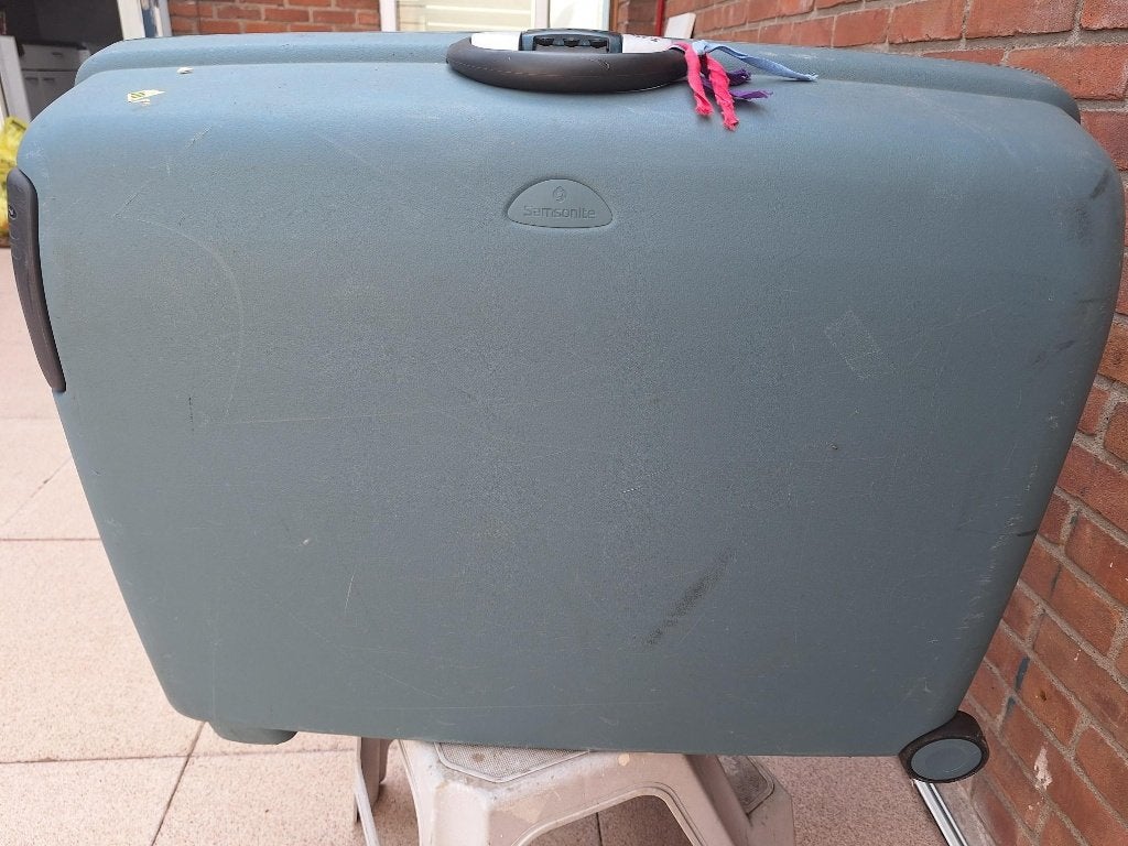 Koffer Samsonite, Gebruikt, Hard kunststof, 45 tot 55 cm, 70 cm of meer