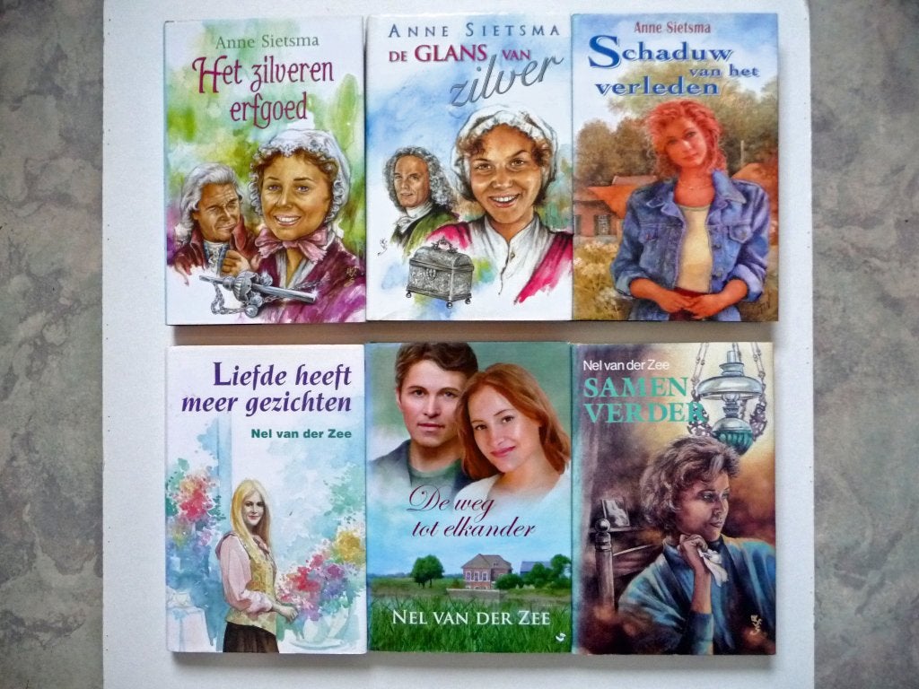 3 x A Sietsema 3 x N v d Zee., Ophalen of Verzenden, Gelezen