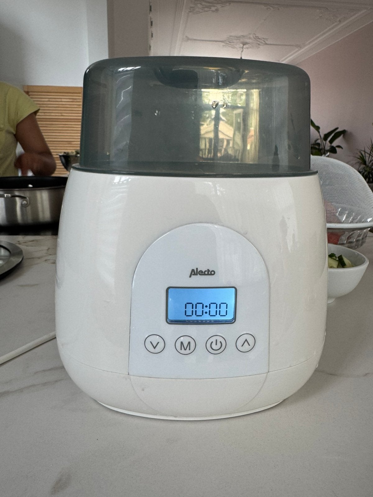 Alecto BW 700 Dubbele Flessenwarmer & Sterilisator, Flessen- of potjesverwarmer, Alecto, Ophalen of Verzenden, Zo goed als nieuw