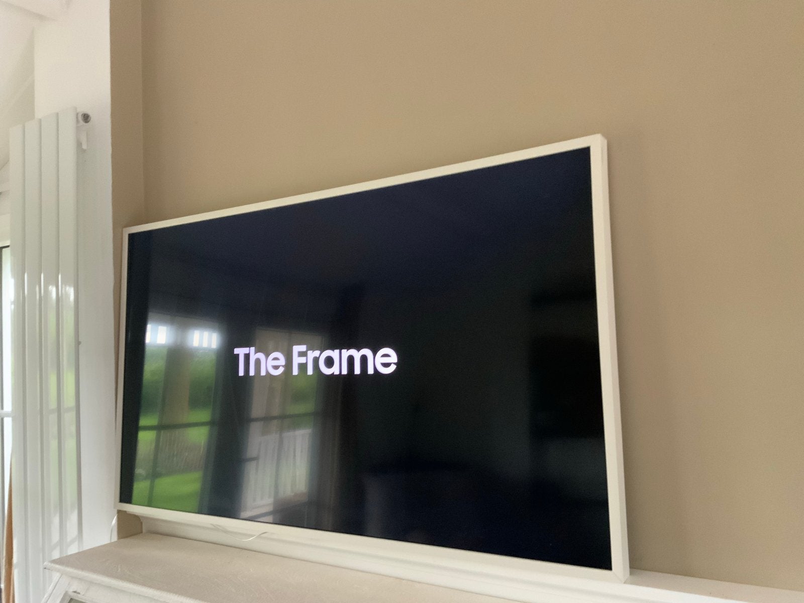 Samsung The Frame 55 inch Art Gallery TV met defect, Ophalen, Samsung, Full HD (1080p), 100 cm of meer