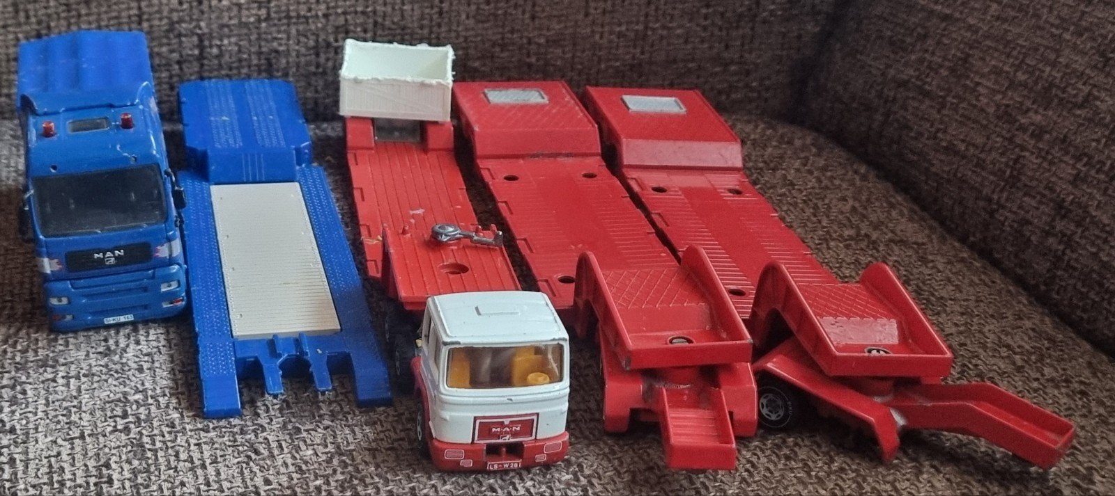 1:50 Modelauto's vrachtwagen's siku in 1 koop., Ophalen of Verzenden, Gebruikt, Bus of Vrachtwagen, SIKU