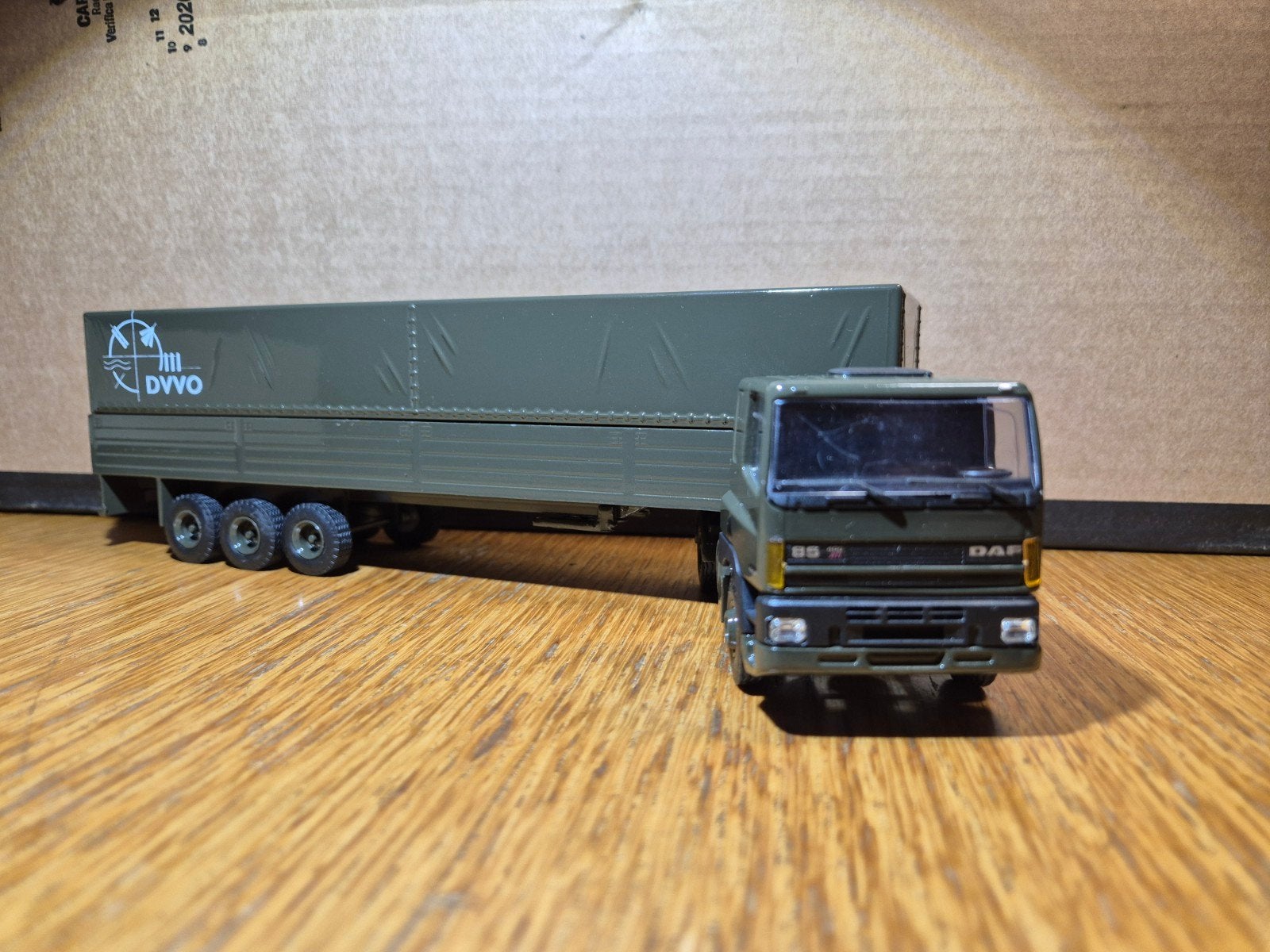 daf 85 lion toys defensie dvvo, Hobby en Vrije tijd, Ophalen of Verzenden, Nieuw, Bus of Vrachtwagen, Lion Toys