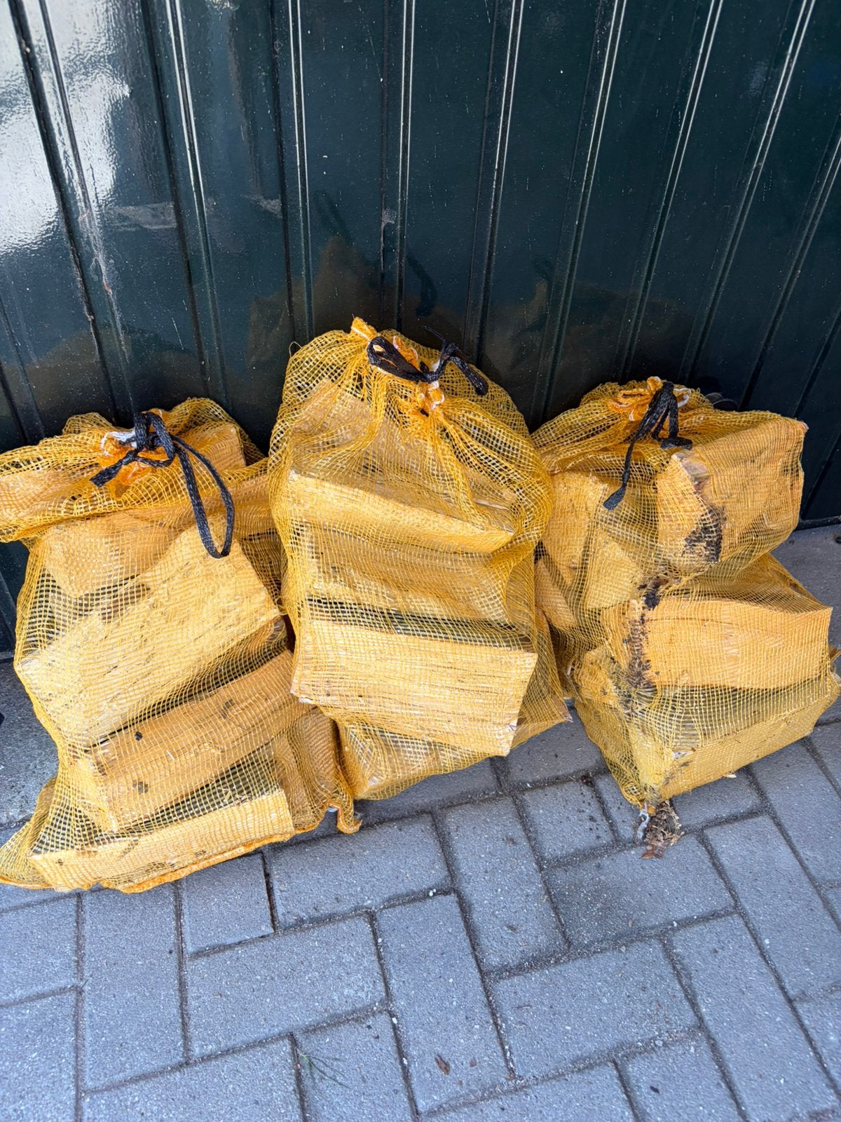 3 zakken haard hout, Minder dan 3 m³, Ophalen