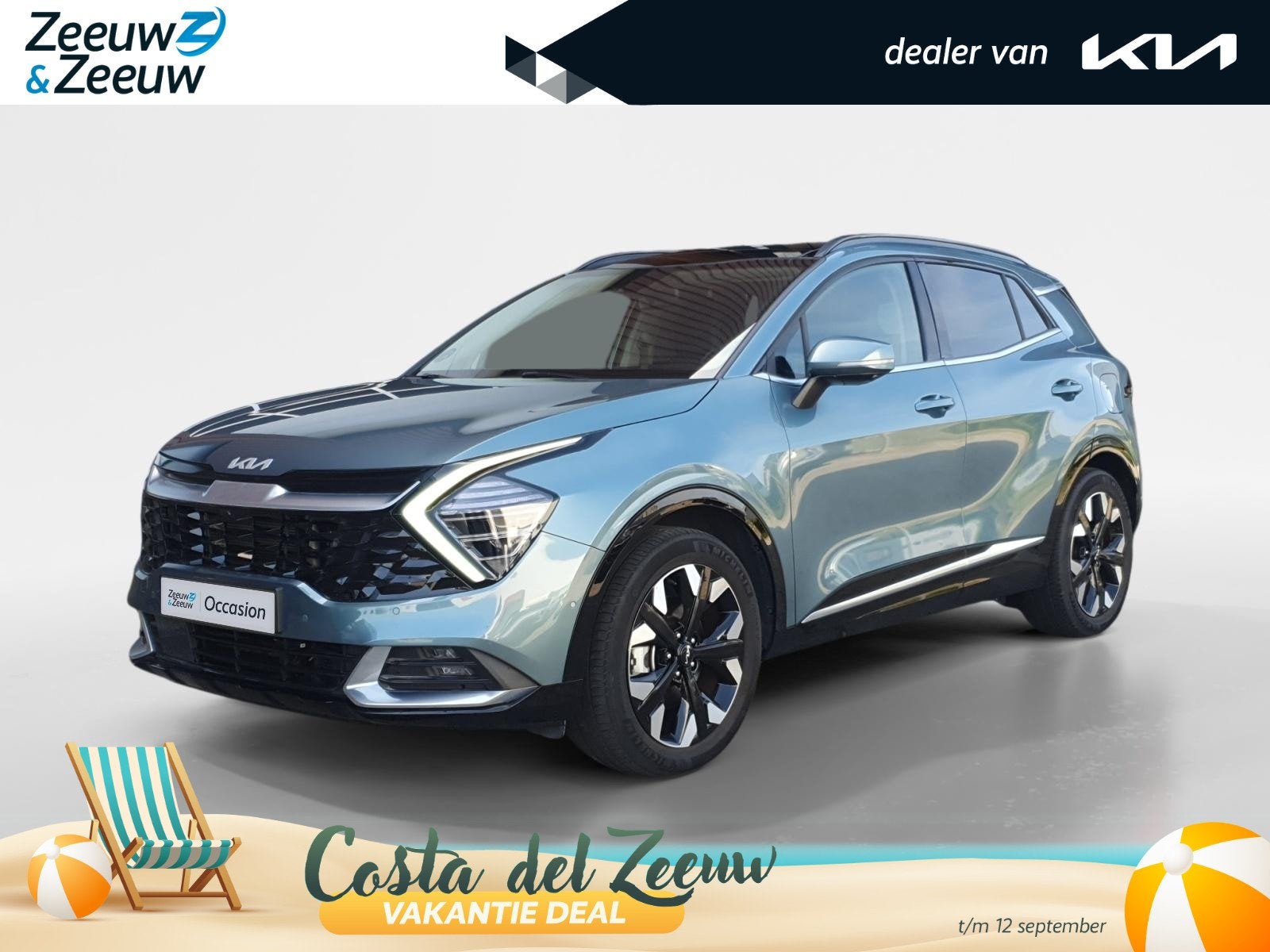 Kia Sportage 1.6T AWD Plug-In Hybride DynamicPlusLine | Stoe, Automaat, 14 kWh, Gebruikt, Euro 6