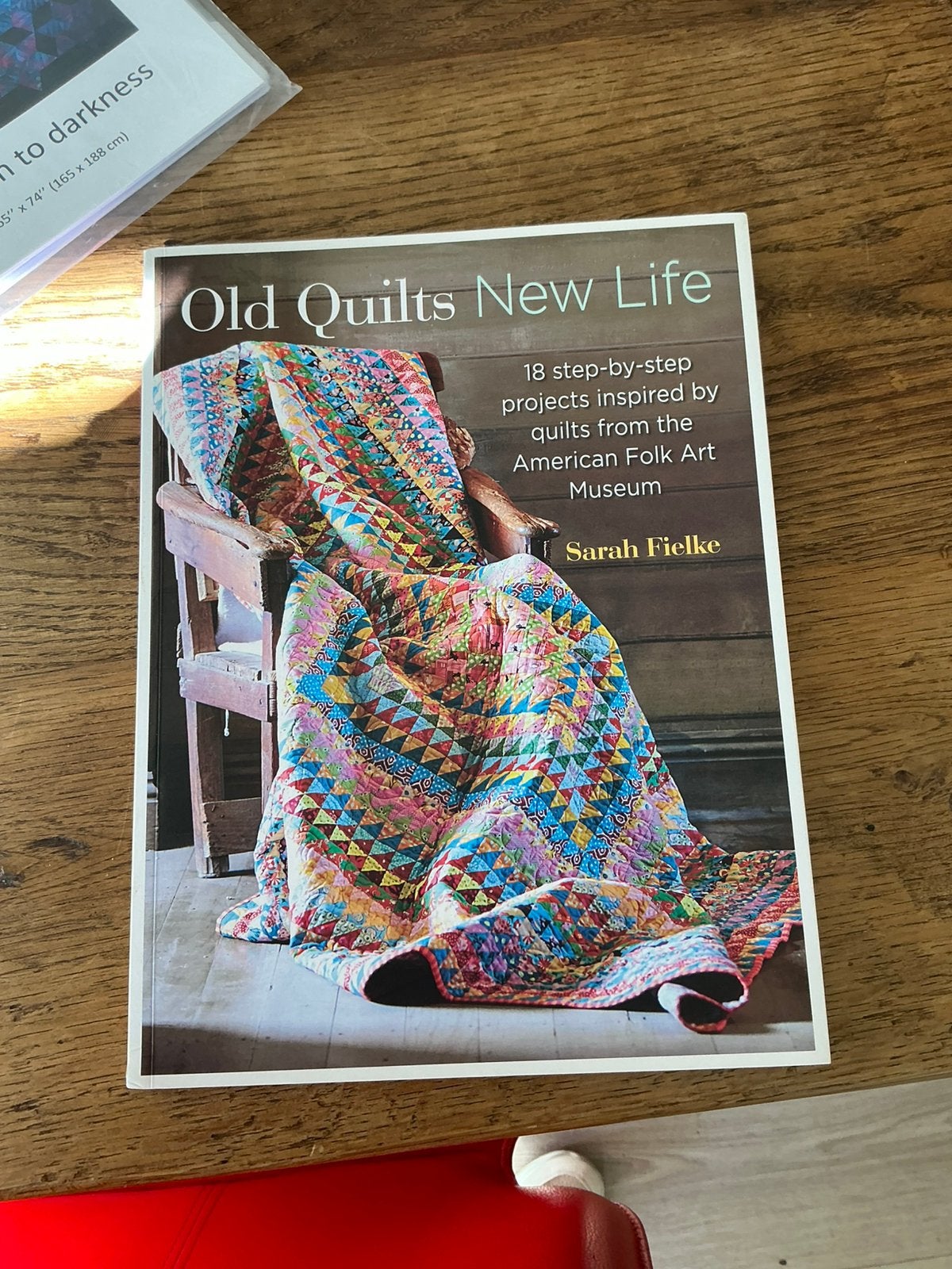 Old quilts New Life van Sarah Fielke, Boeken, Ophalen of Verzenden, Zo goed als nieuw, Borduren en Naaien
