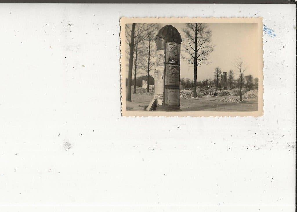 Den Haag Valeriusstraat Lubeckstraat Afbraak tbv Atlanticwal, Ophalen of Verzenden, 1940 tot 1960, Ongelopen, Zuid-Holland