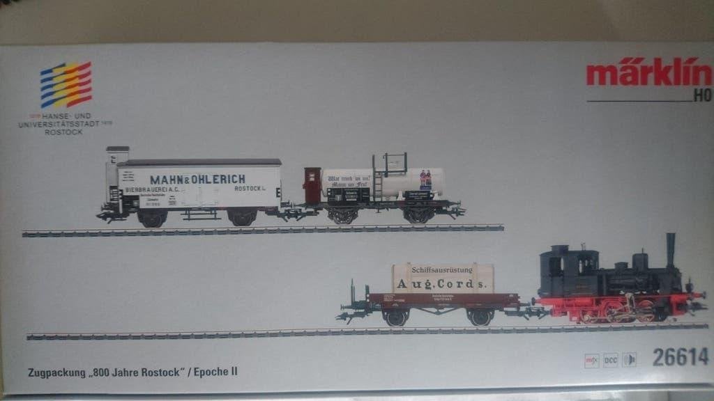 Marklin - Treinset "800 jaar Rostock" DRG - Mfx + Geluid, Ophalen, Wisselstroom, Treinset, Zo goed als nieuw