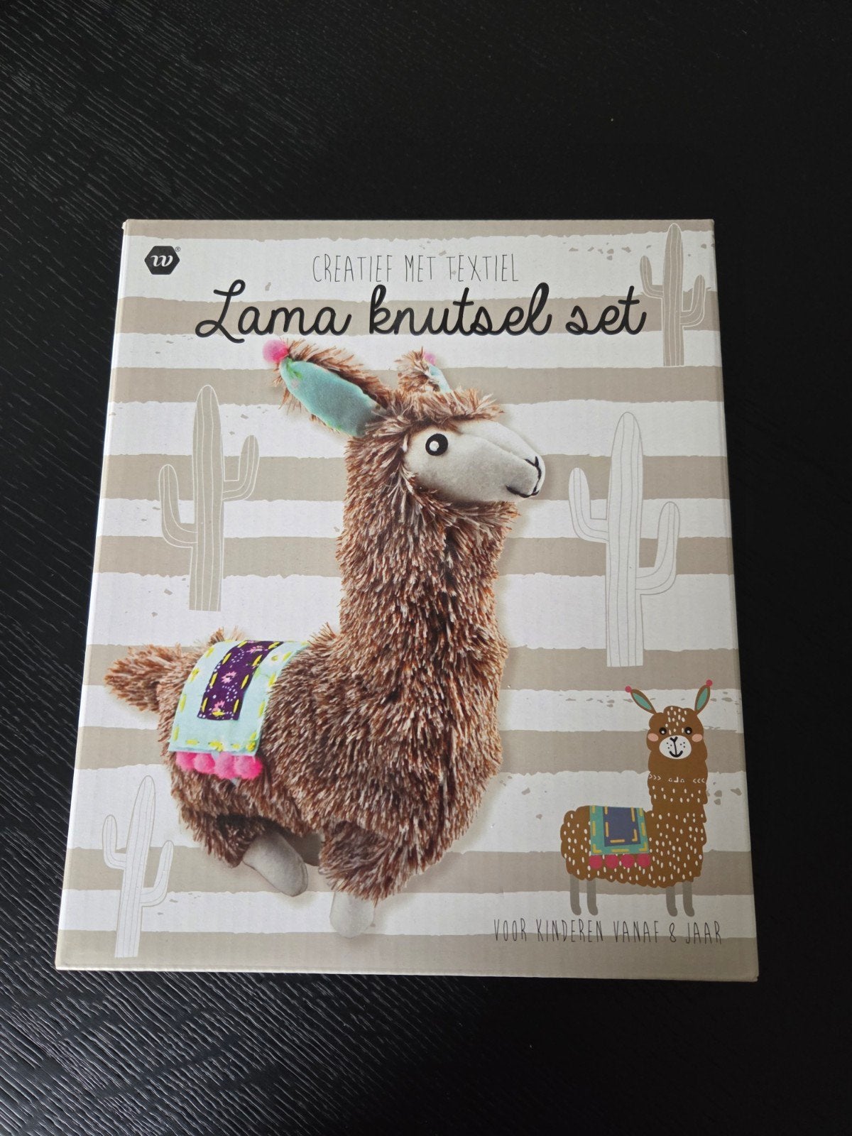 Lama knutsel set, creatief met textiel, Ophalen of Verzenden, Nieuw, Knutselwerk