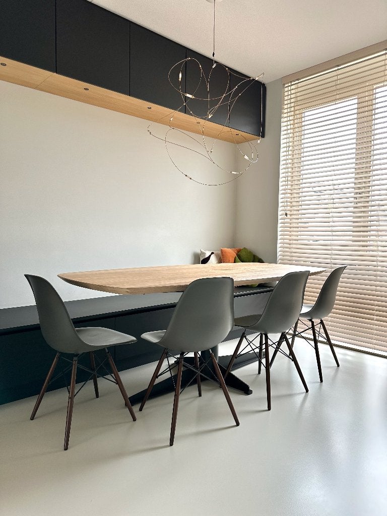 Set Vitra Eames DSW stoelen (4 stuks), Ophalen, Gebruikt, Overige kleuren, Hout