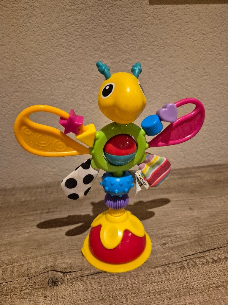 Lamaze activiteitenspeelgoed met zuignap, Ophalen of Verzenden, Gebruikt, Rammelaar