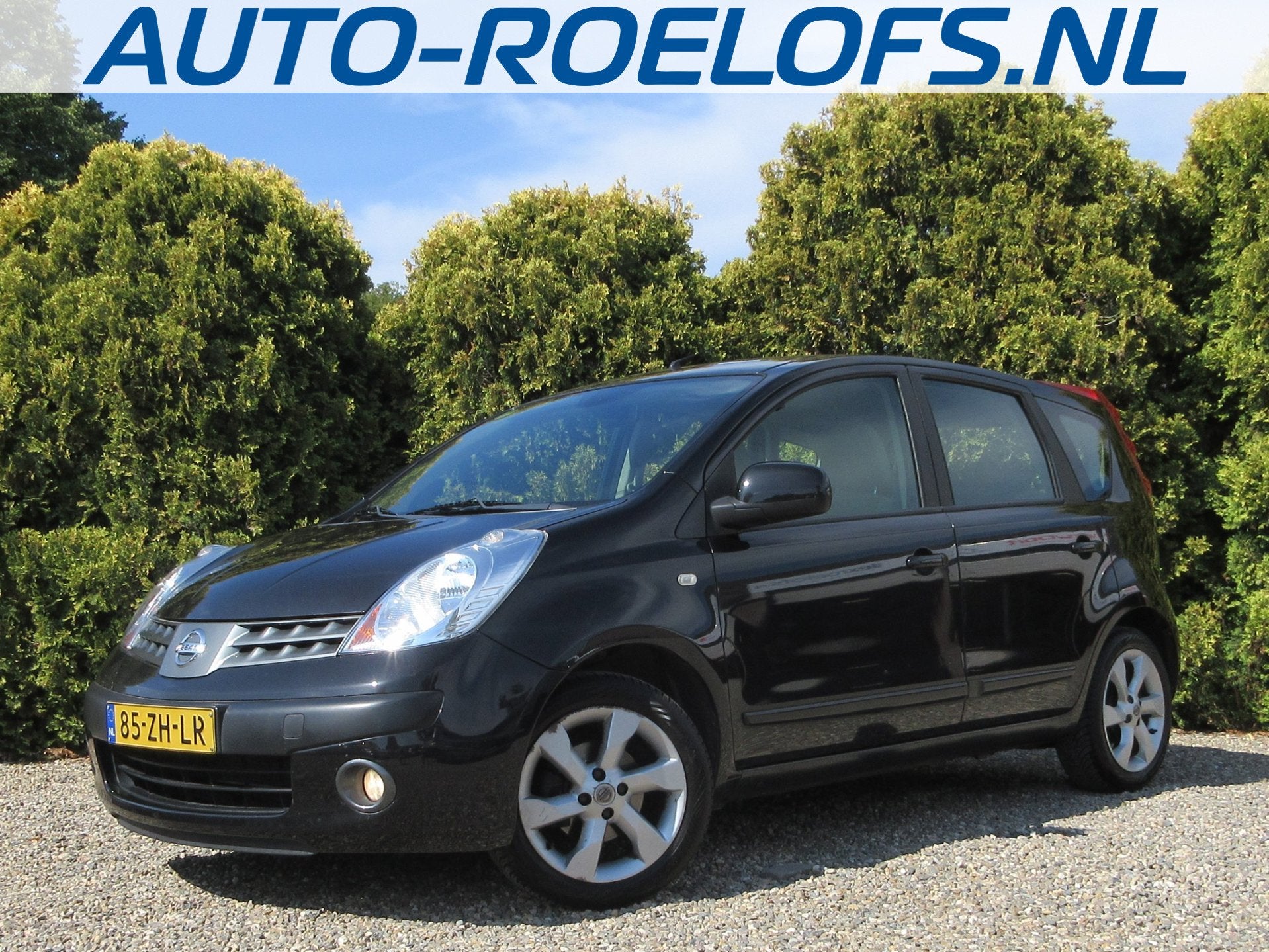Nissan Note 1.6 Life Automaat * Trekhaak * Airco *, Auto's, Nissan, Stof, 750 kg, 4 cilinders, Bedrijf