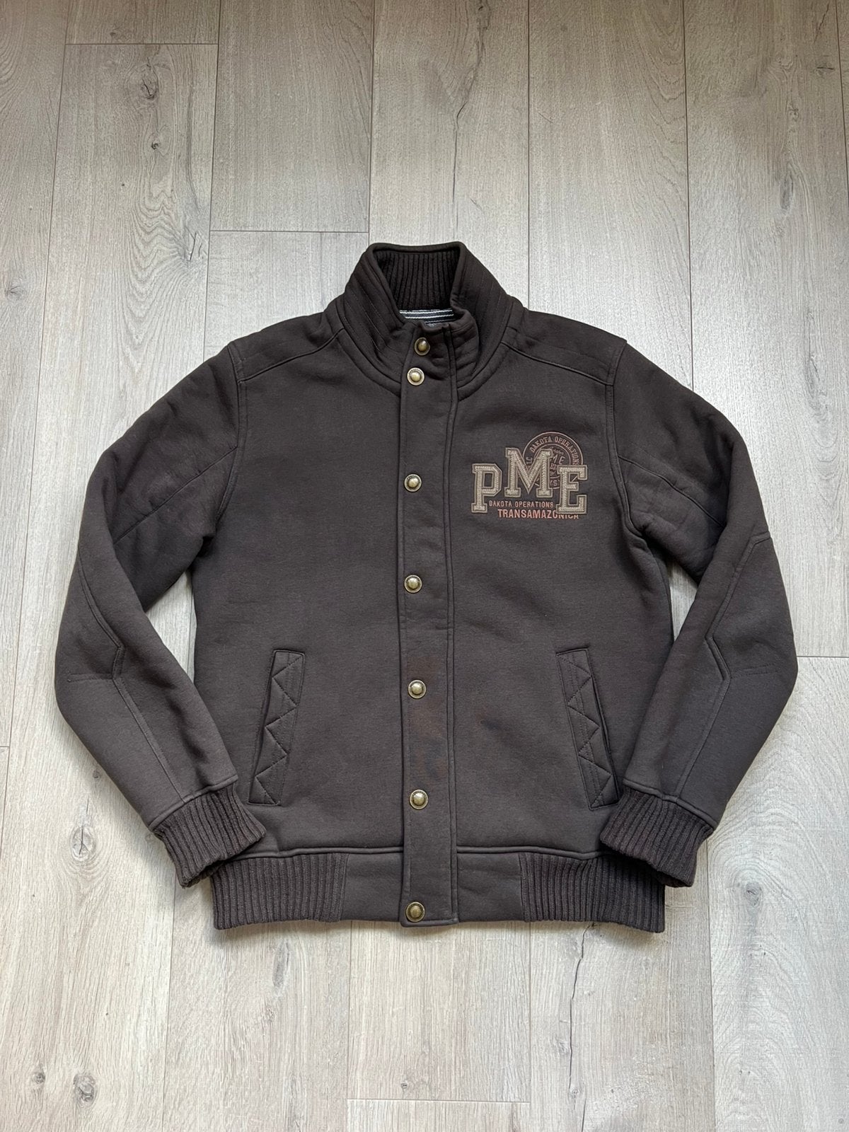 PME Legend Bomber Jack Gevoerd - Maat M, Ophalen of Verzenden, Zo goed als nieuw, Maat 48/50 (M), Bruin