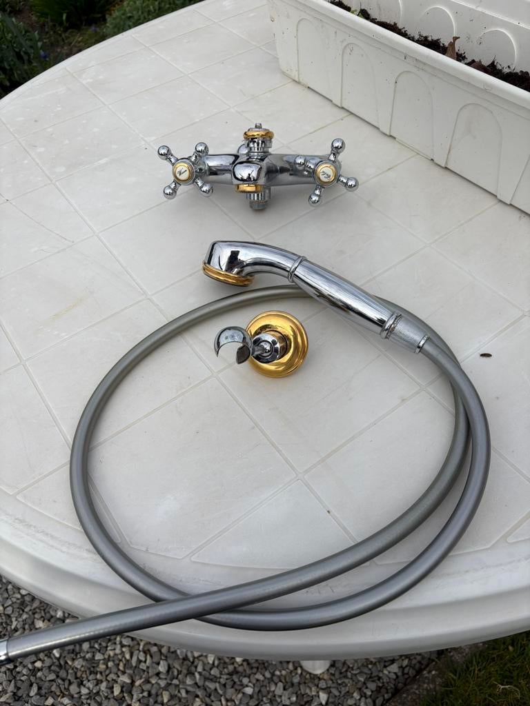 Grohe Synfonia kraan voor onderdelen, werkt nog perfect, Ophalen of Verzenden, Gebruikt, Chroom, Kraan