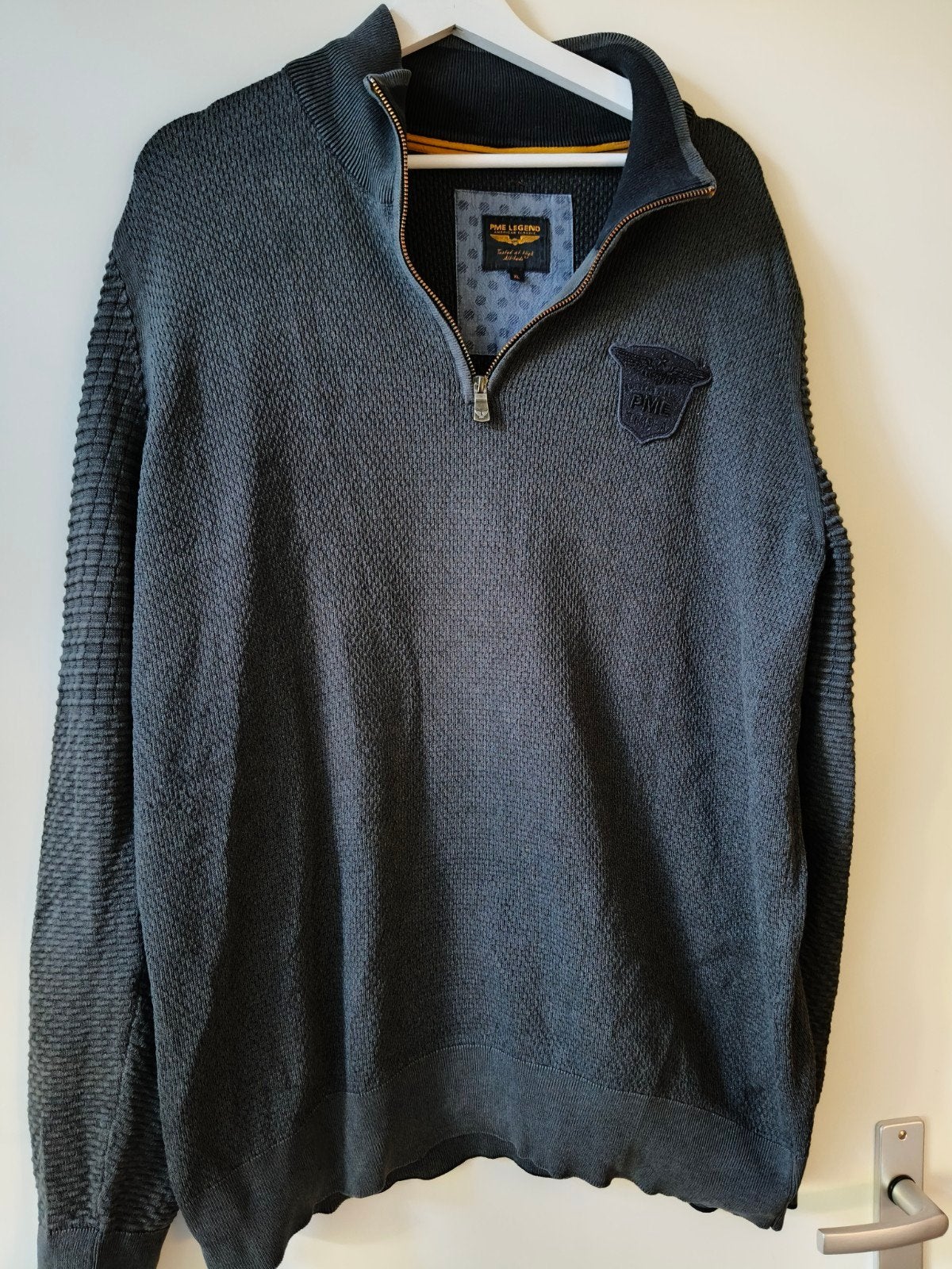 PME Legend Heren Trui - Grijs - Maat XL, Maat 56/58 (XL), Ophalen of Verzenden, Grijs, Pme Legend