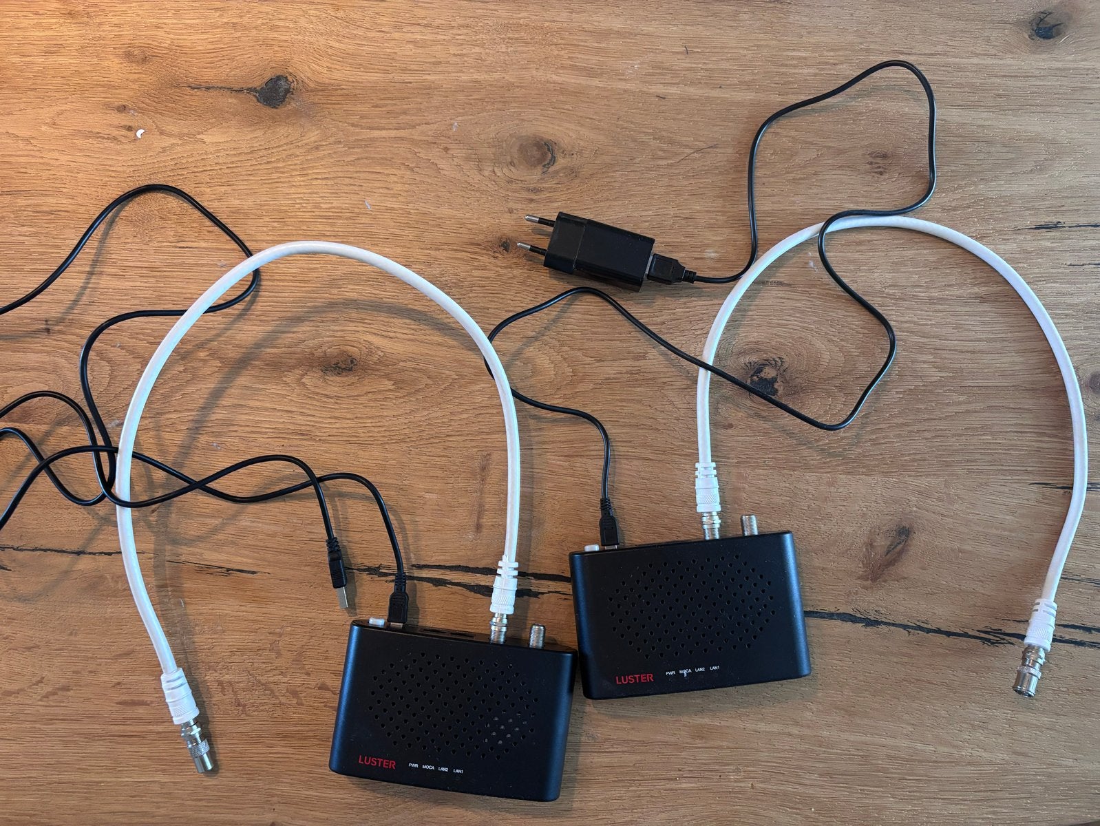 Luster DualGig 2.5 MoCA Adapters (2 stuks), Ophalen of Verzenden, Gebruikt