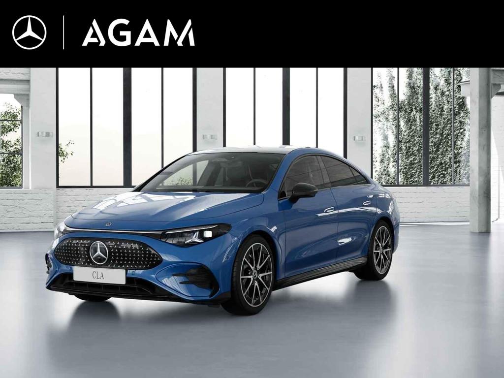 Mercedes-Benz CLA electric 250+ Launch Edition 85.5 kWh, Auto's, CLA, Achterwielaandrijving, Zwart, Blauw
