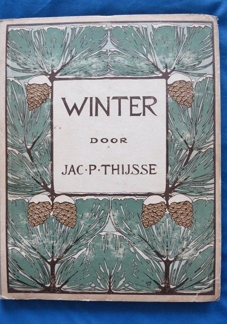 Verkade Plaatjesalbum, Winter, 1909, Boeken, Ophalen of Verzenden, Gelezen, Plaatjesalbum