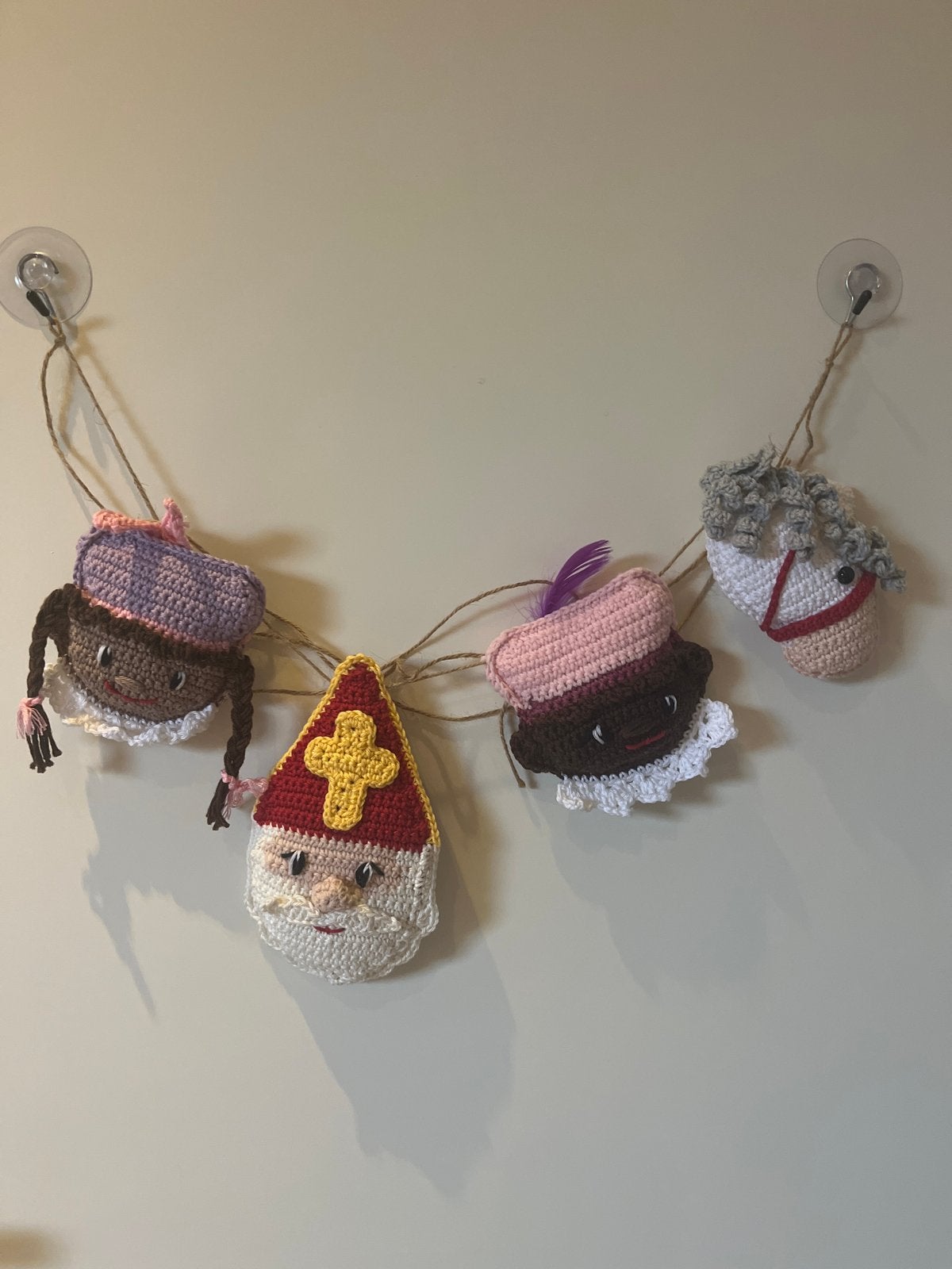 Handgemaakt sinterklaasslinger, Ophalen of Verzenden, Nieuw
