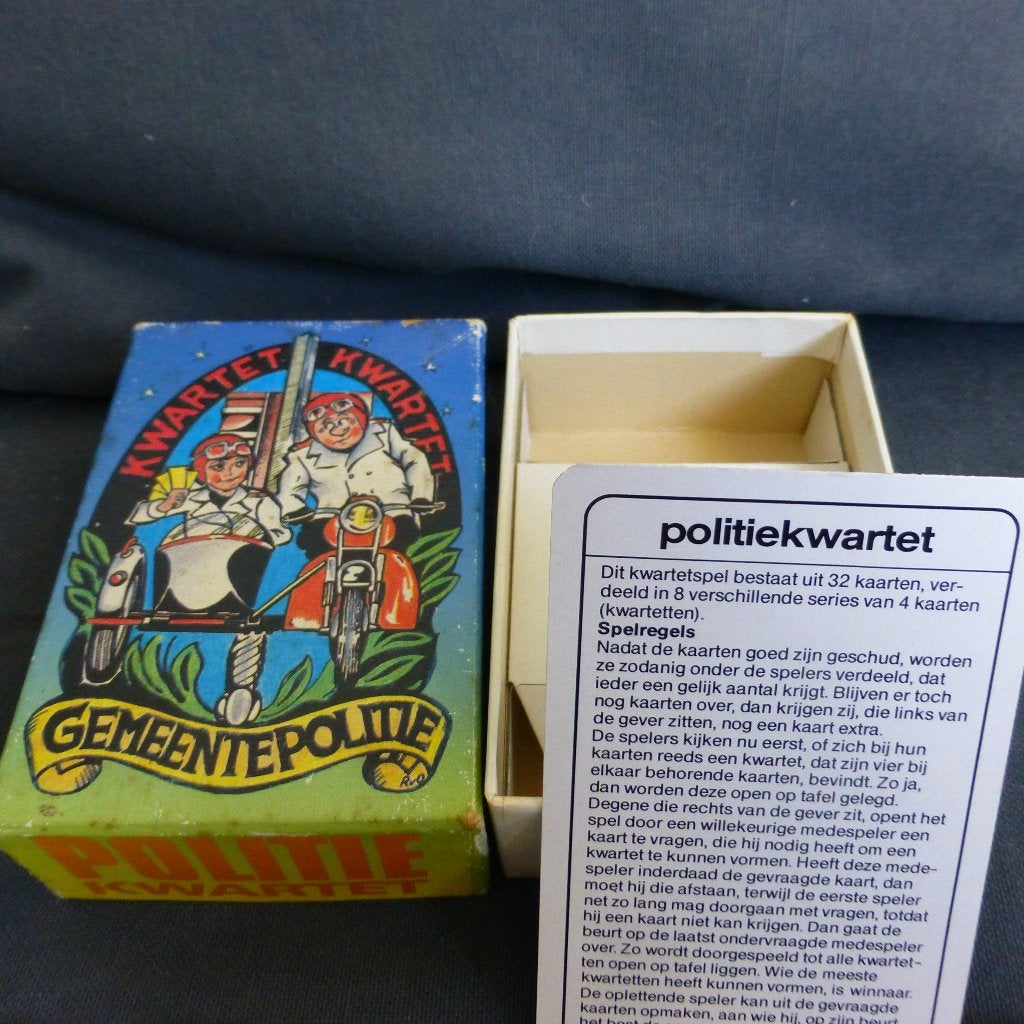 Kwartet Gemeente Politie, Ophalen of Verzenden, Zo goed als nieuw, Kwartet(ten)