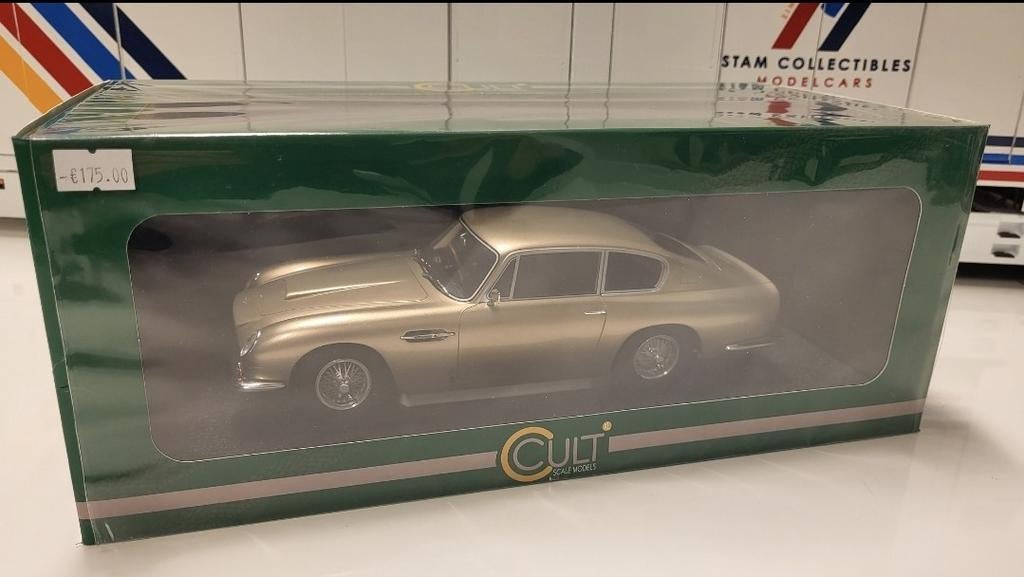 Cult Scale Models Aston Martin DB6 Gold Metallic, Overige merken, Auto, Ophalen of Verzenden, Zo goed als nieuw
