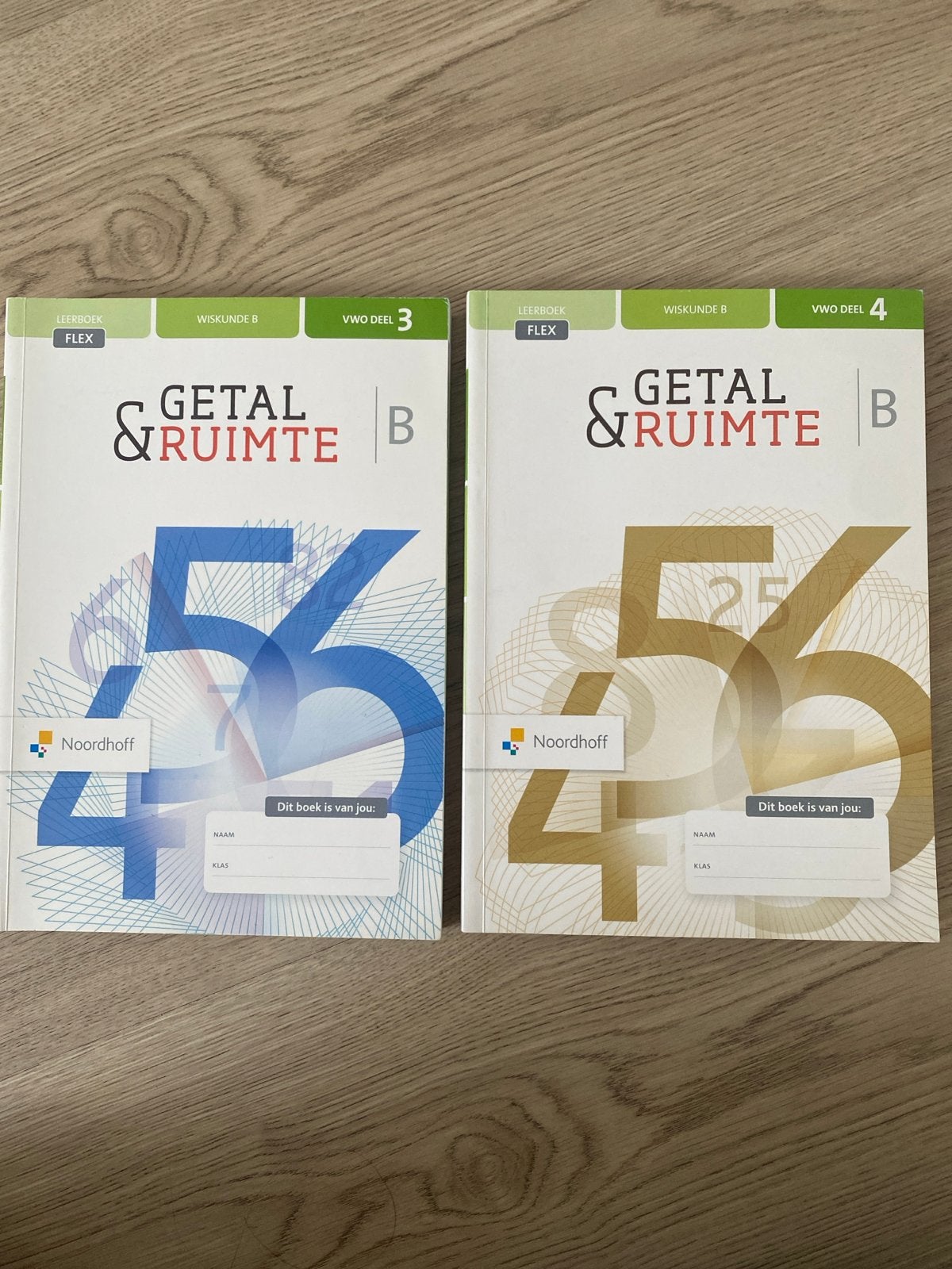 Getal & Ruimte VWO B deel 3 en 4 (editie 12), Ophalen of Verzenden, Zo goed als nieuw, VWO, Wiskunde B