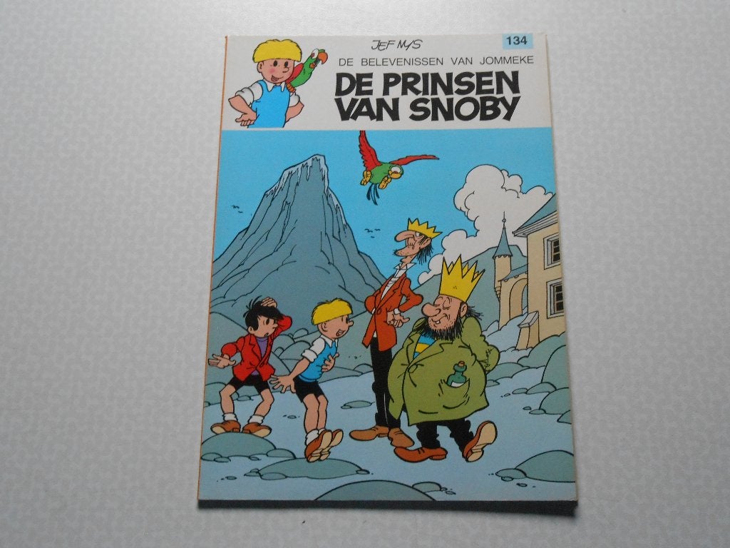 Jommeke 134 De prinsen van Snoby 1986 1 ste druk., Boeken, Jef Nys, Eén stripboek, Nieuw, Ophalen of Verzenden