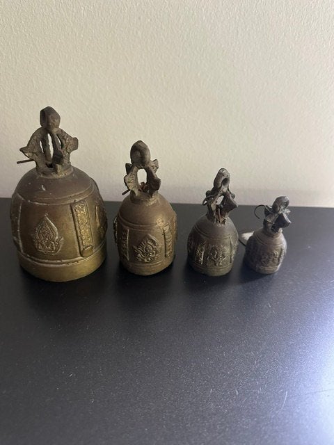 Tempel bel 4 stuks, Ophalen of Verzenden