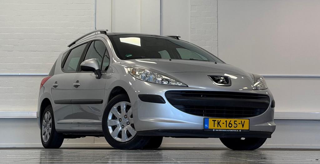 Peugeot 207 SW 1.4 VTi Sublime Nieuwe-Remmen,Banden en Uitla, Auto's, Stof, Gebruikt, Zwart, Handgeschakeld